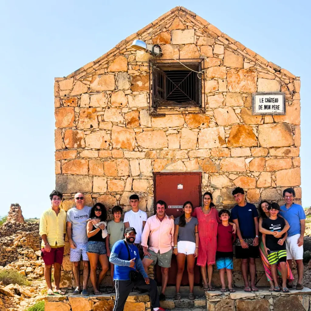 Alex with clients special Group Tour